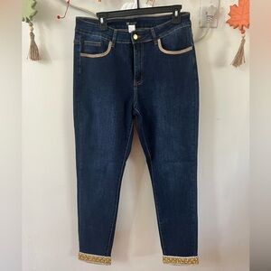 VENUS Dark Blue Skinny Jeans